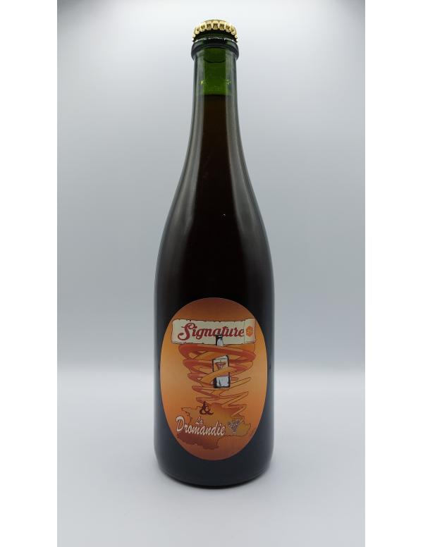 Bouteille de biere vide 75 cl Brune avec