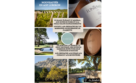 Nouveauté en AOP Luberon